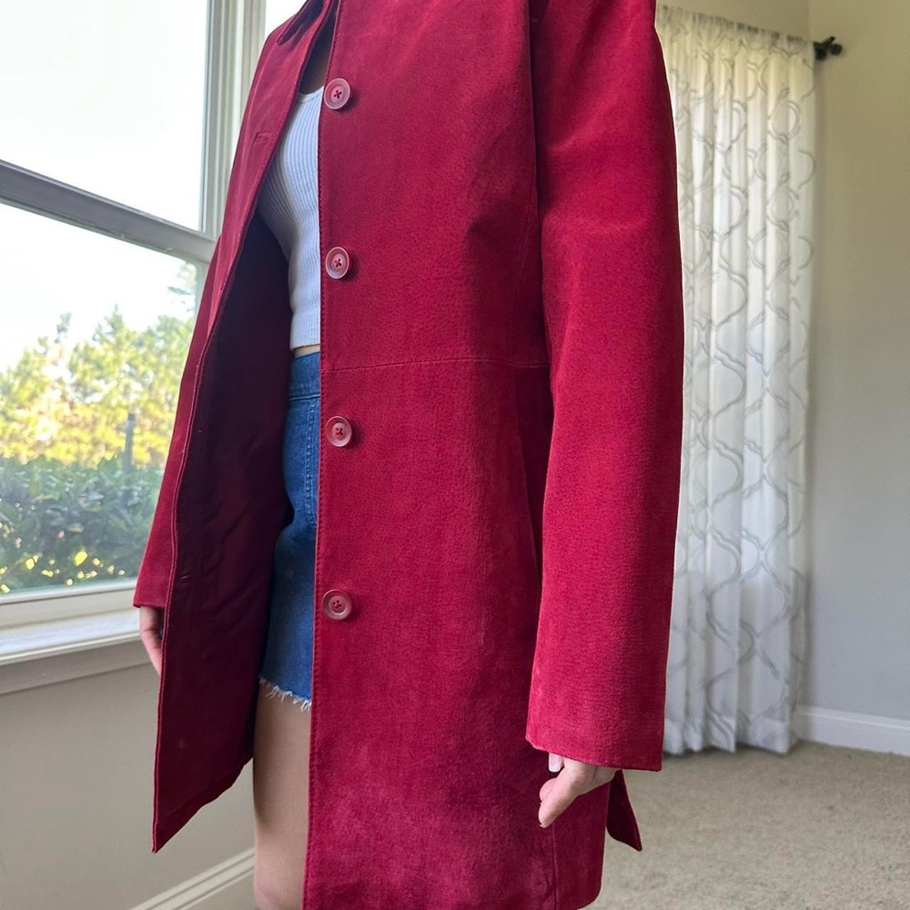 Suede Coat - image 4